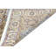 Tapis oriental bleu / brun en laine noué à la main de 5 pi 6 po x 7 pi 9 po Pesek