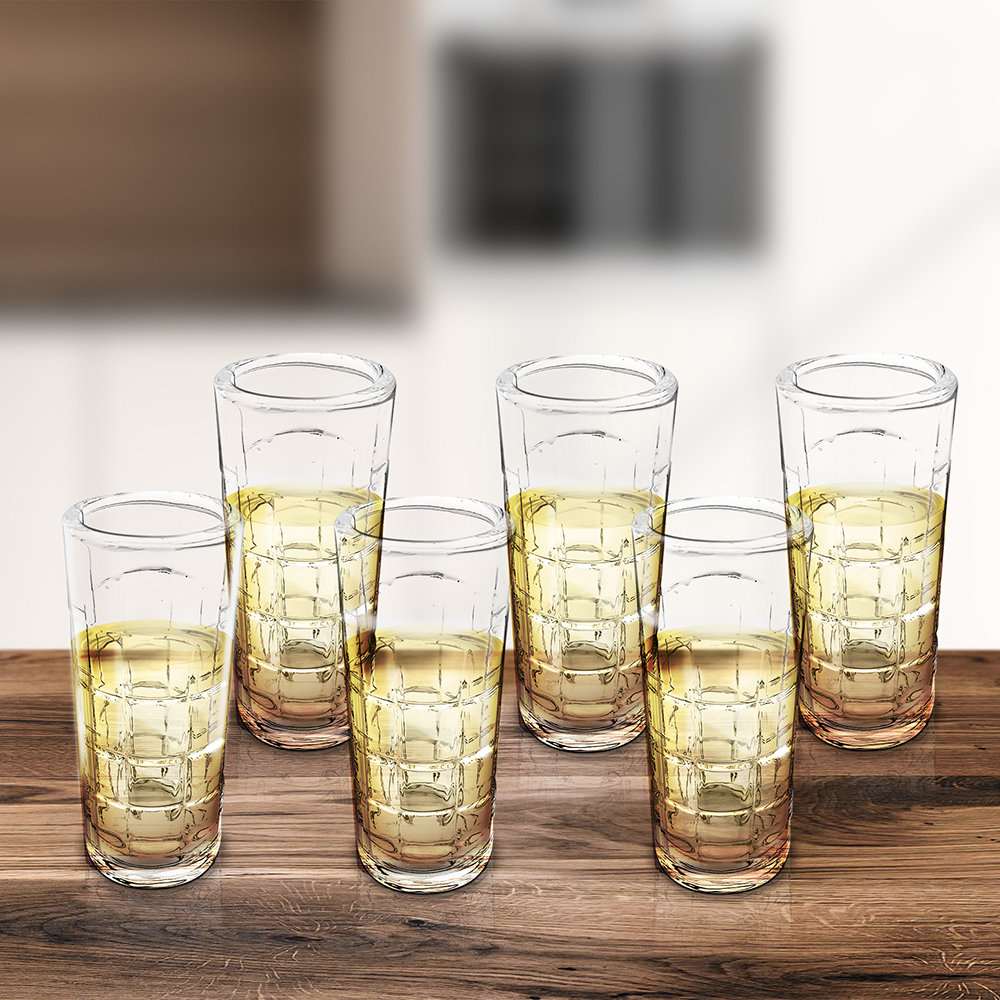 8 oz. Drinking Glass (Set of 2) Orren Ellis