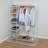 Mah 48'' Metal Clothing Rack