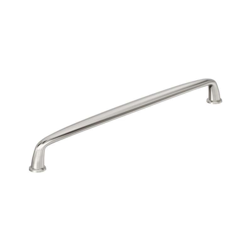 Poignée barre Kane, Nickel satiné, 10 1/16"