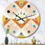 Horloge murale rétro Mid-Century-40744865