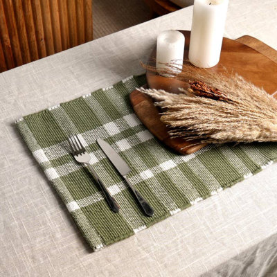 Polyester Striped Placemat