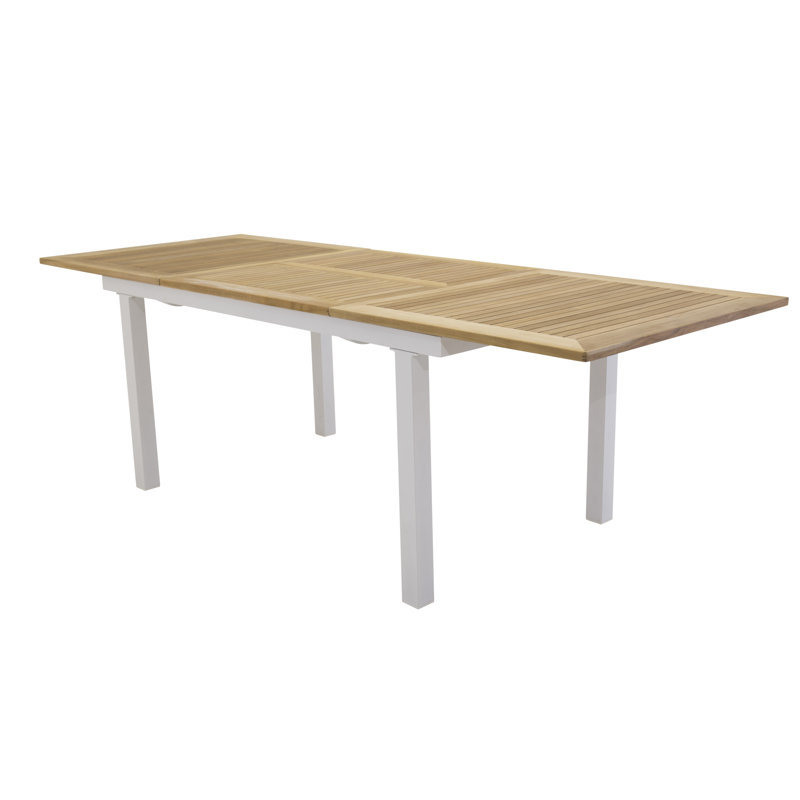 Navya Extendable Aluminium Dining Table