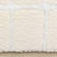 Tapis d'intérieur rayé ton sur ton / blanc uni 5 pi x 8 pi (5 pi 3 po x 7 pi 7 po) Branch Branch-1730613218