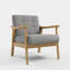 Courtney Upholstered Armchair-2003534883