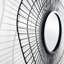 Nazario Metal Flat Wall Mirror