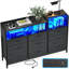 130cm W 9 - Drawer Chest of Drawers