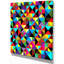 « transparent », impression sur toile tendue, impression sur toile tendue, "transparent géométrique et triangles"-29490713