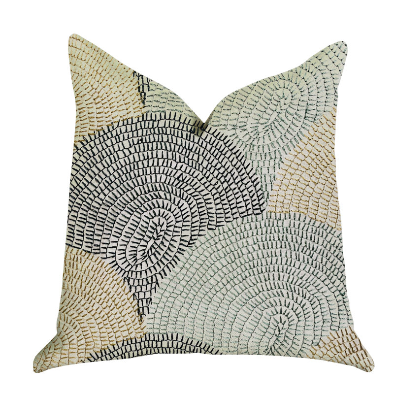 Coussin de luxe Marquee Lagoon, 18 po x 18 po, Coussin décoratif