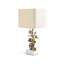 Vintage Bloom Marble Standard Lamp