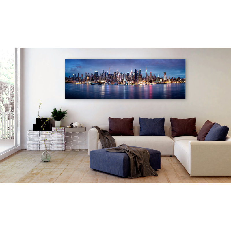 No Frame Print on Canvas, 45cm H x 135cm W