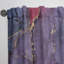 Panneau de rideau simple semi-diaphane abstrait de luxe mauve abstrait Fluide Art II-71740149