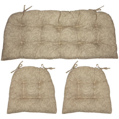 Coussin de siège d'extérieur 3 pièces Northlight