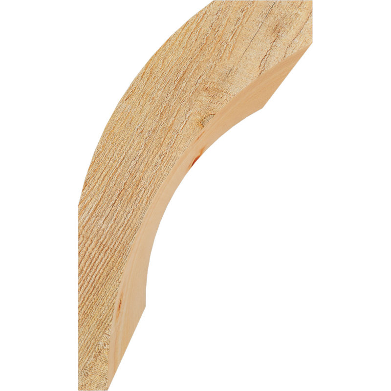 Genouillère Thorton, Sapin Douglas de 6 po (sciage brut), 6 po X P 10 po H
