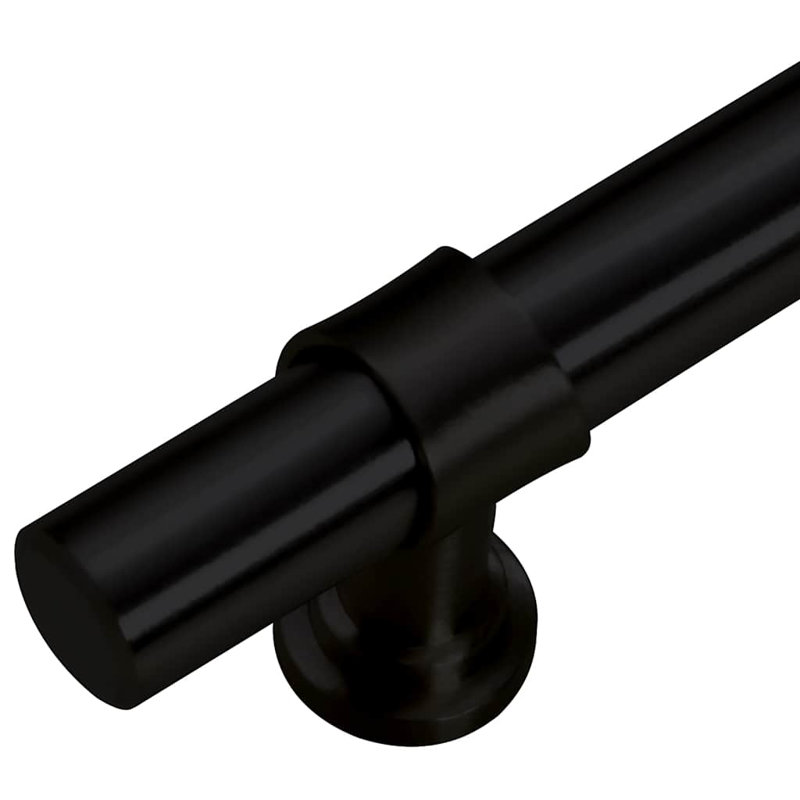 Metro Lane Cabinet Handles 5 Pcs Silver 224 Mm Stainless Steel, 224 Mm, Black