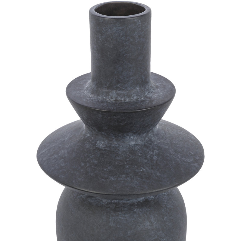Vase de table en céramique Fitzpatrick, Noir