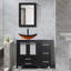 Ensemble de meuble-lavabo simple 36 po avec dessus Goudelock-1843333178-1843333177