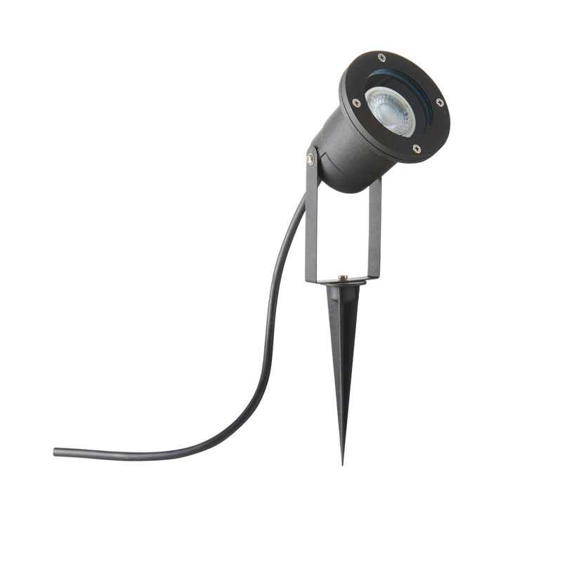 Roye Black Steel Spotlight