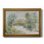 Trees on the Creek I - Peinture sur toile encadrée-1467313752