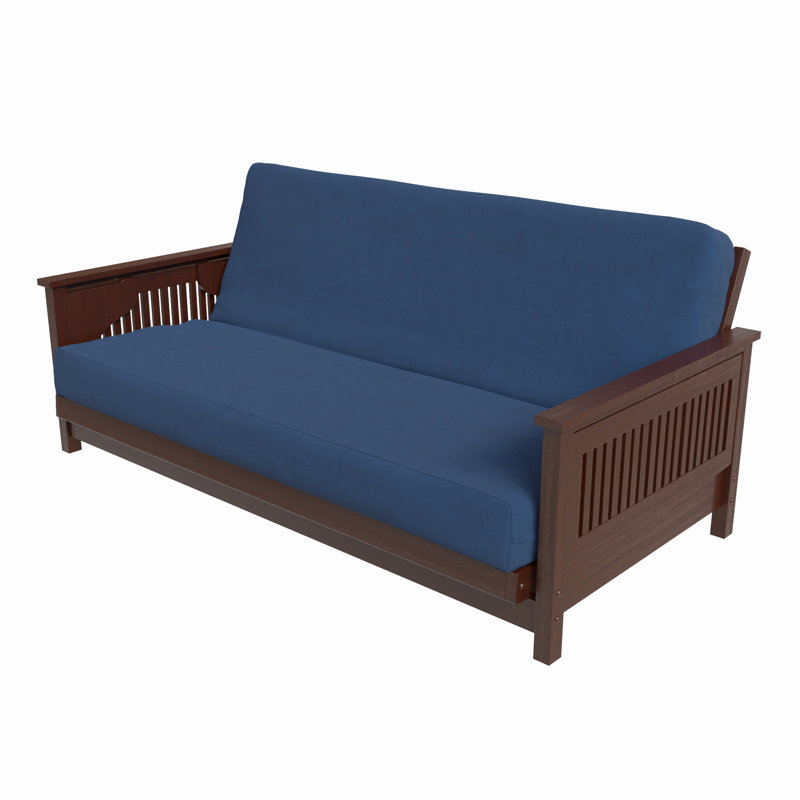 Cadre du futon, H 41 po x l 85,5 po x P 42 po, Cerisier foncé