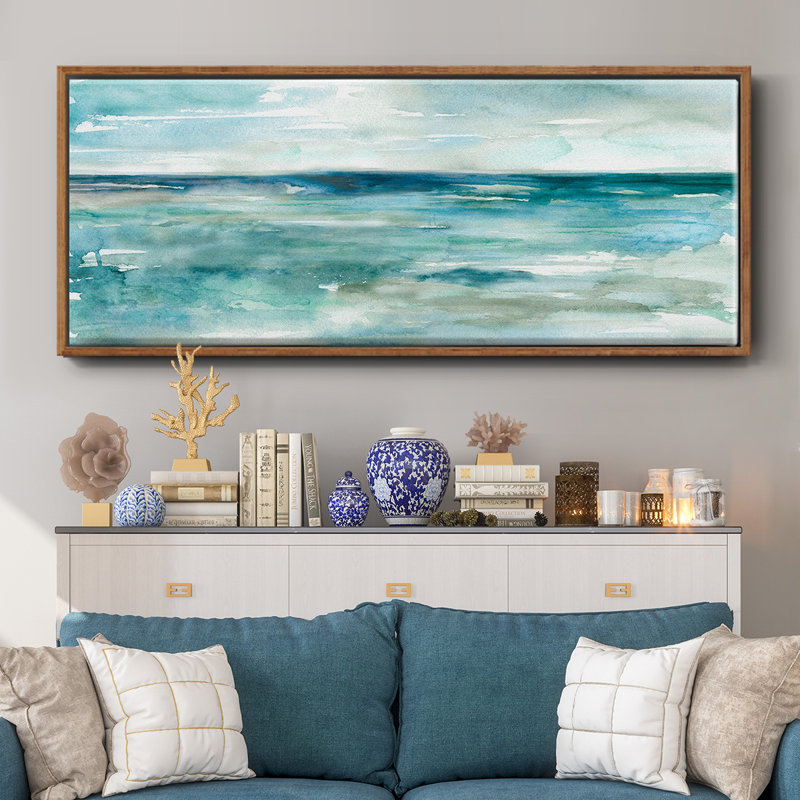 Wash Over Me- Framed Canvas