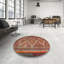 Tapis oriental multicolore tissé à la machine Oriental-275864389