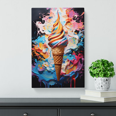Ice Cream Gestural No.2 - Print