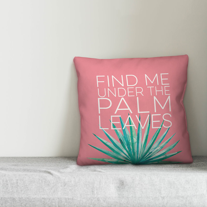 Throw Pillow, 20" x 20", No Fill