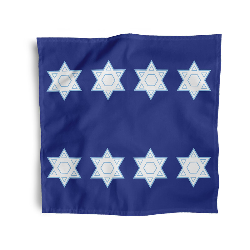 Labbhi Star Napkins, Blue