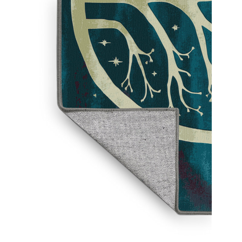 Tapis Mystic Ferns, Rectangulaire 2 pi x 3 pi