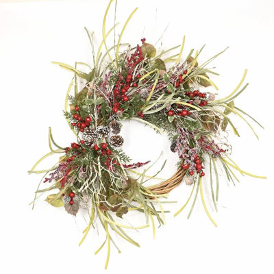 Couronne hivernale de cèdre rouge 26 po
