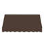 Store fixe rétro Awntech Dallas, 194 cm x 41 cm x 76 cm, rayures grises et blanches-28213277-111769686