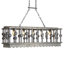 Art Deco 5 - Light Kitchen Island Linear Pendant