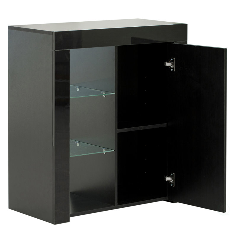 Stonecipher Accent Cabinet, Black