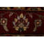 Tapis décoratif floral ivoire indien Agra 3 x 5