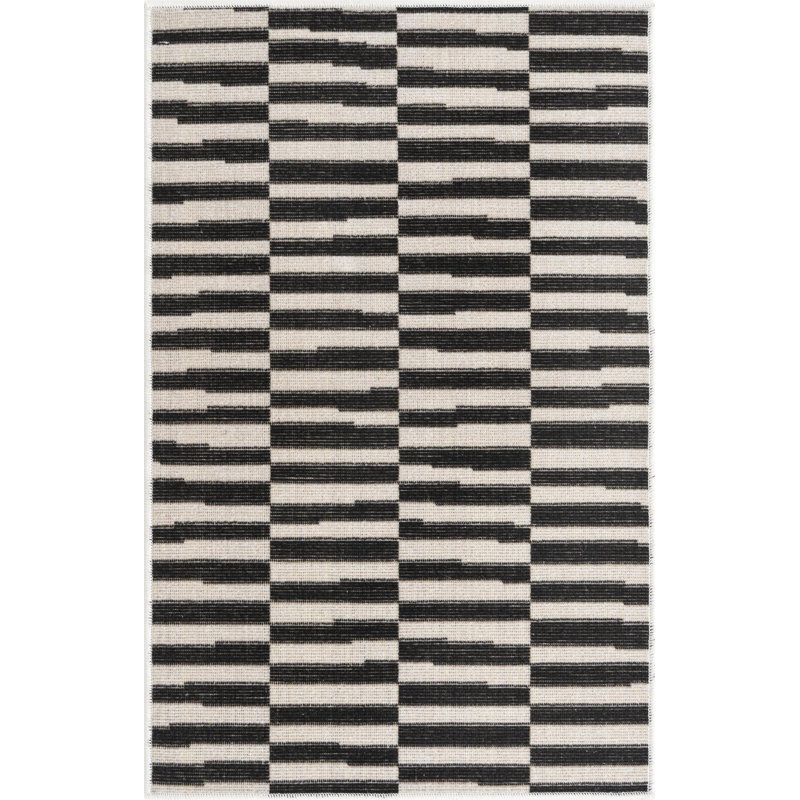 Wingate Cotton Abstract Indoor Rug, Rectangle 2' x 3'