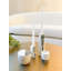 Mother of Pearl Marble Votive Candle with Marble Holder