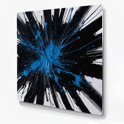 Neo Expressionism 66 Black Metal Wall Art