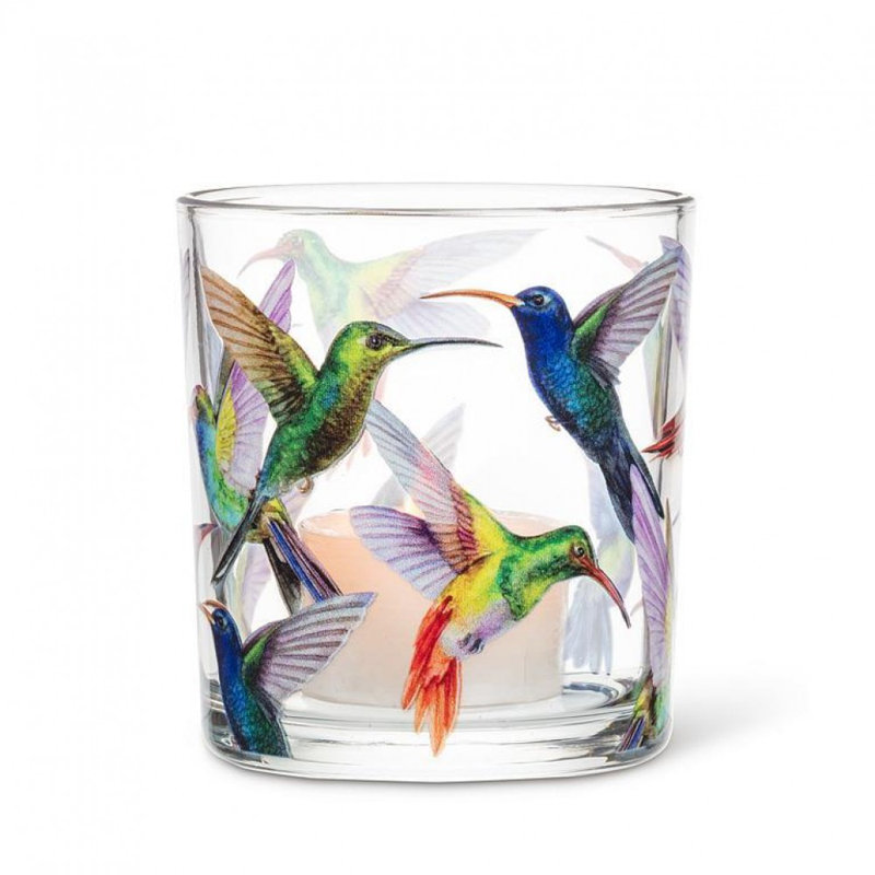 Hummingbirds Votive Candle Holder