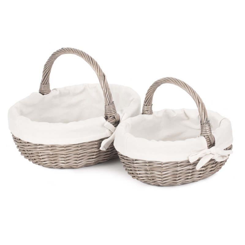August Grove Wicker Box