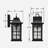 Zanyla 12.5" H Dusk to Dawn Outdoor Wall Lantern-1866164749