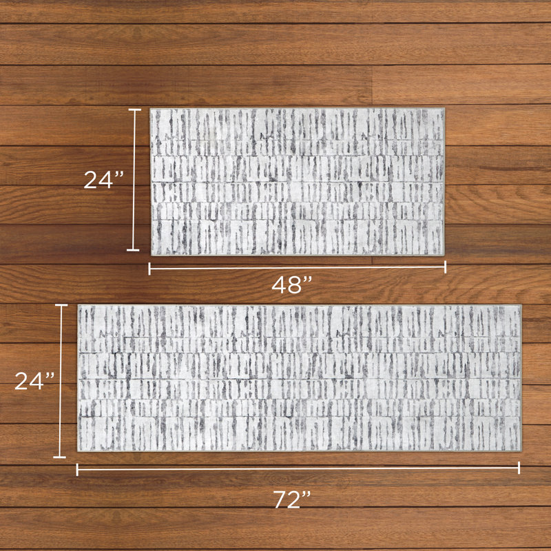 Wyatt & Ash Strata Texture Machine Washable Dream Mink Rugs