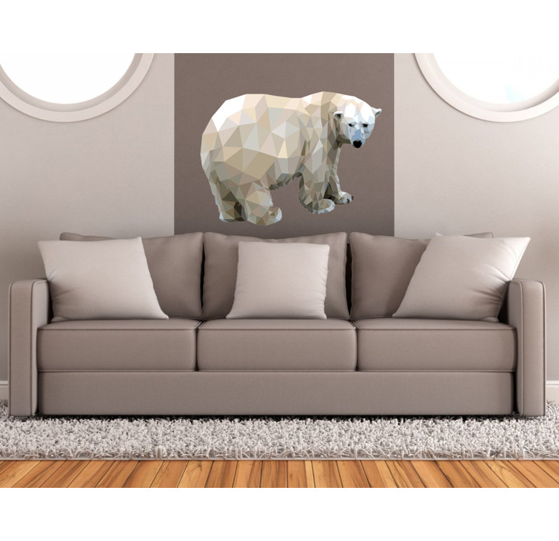 Animals Wall Decal, 33" H x 56" W