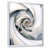 Cadre flottant blanc