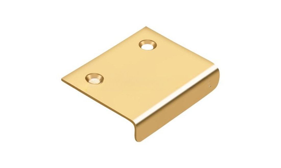 Cup / Bin Pull Pull, PVD Polished Brass