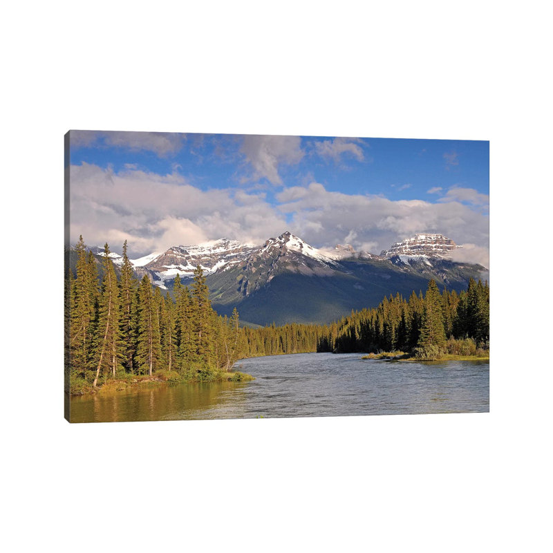 The Canadian Rockies by Brian Wolf - Wrapped Canvas Print, 20.32cm H x 30.48cm W x 1.91cm D