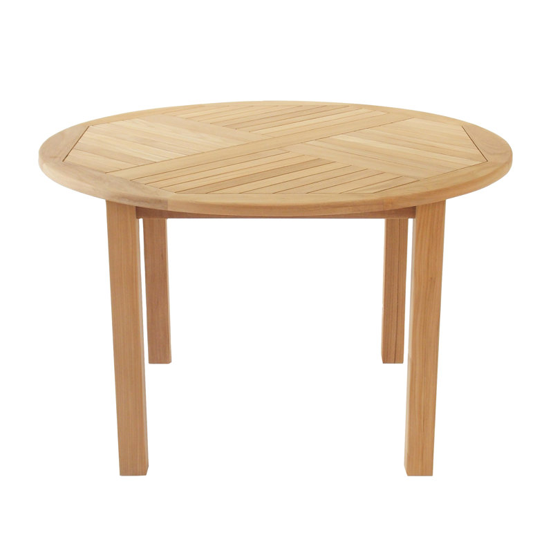 Square Teak Outdoor Dining Table , 47'' in. W 47'' in. D