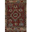 Burano Hand Knotted Wool Area Rug in Red/Blue/Teal/Beige