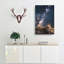 Starlight Over Desert Rocks - Wrapped Canvas-55318766