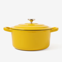 Buy Dutch oven yellow Ø25cm
